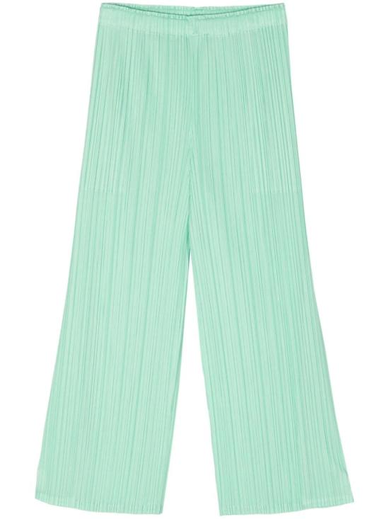  플리츠플리즈 스트레이트 팬츠 PP46JF135 60 GREEN - PLEATS PLEASE