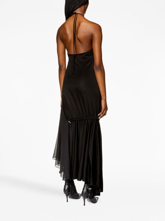  디젤 미디 원피스 A10942 BLACK - DIESEL