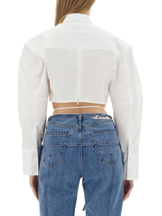  자크뮈스 셔츠 231SH034 WHITE - JACQUEMUS