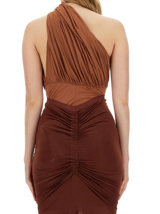 24FW 릭 오웬스 반팔 티셔츠 RO01D2168 BROWN - RICK OWENS