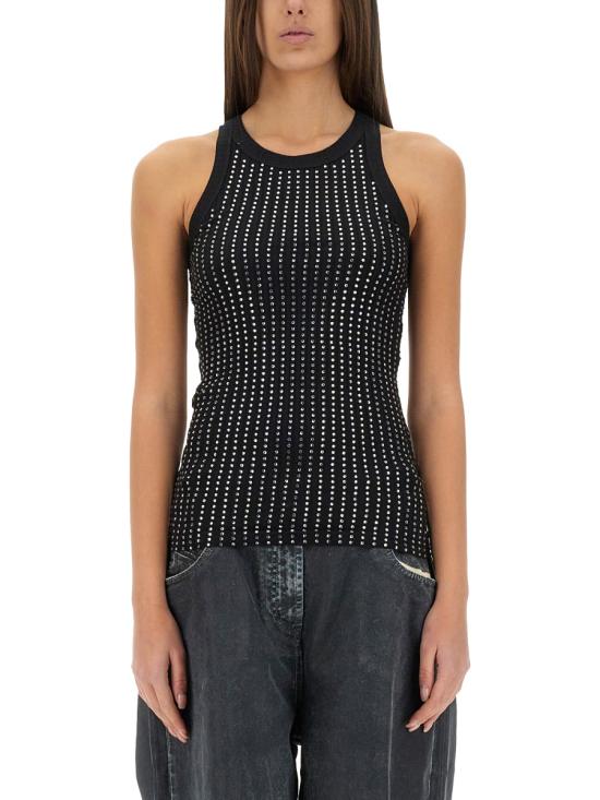 25SS 디 아티코 민소매 티셔츠 250WCN00004 BLACK