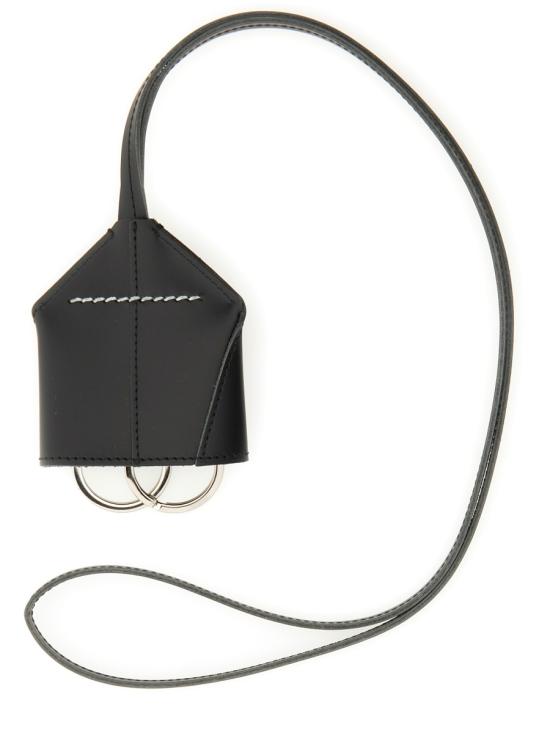 25SS MM6 메종마르지엘라 키링 SA6UA0003 BLACK - MM6 MAISON MARGIELA