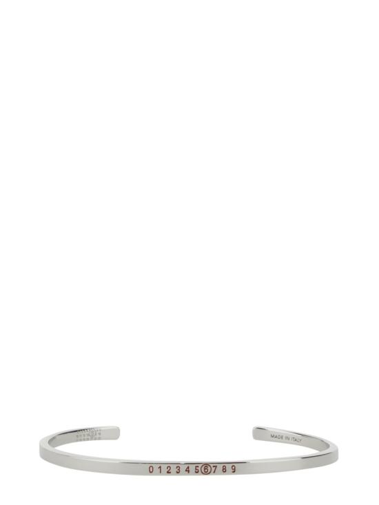 25SS MM6 메종마르지엘라 팔찌 SM7UY0054 SILVER