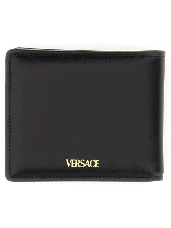 24FW 베르사체 가죽소품 DPU2463 BLACK - VERSACE