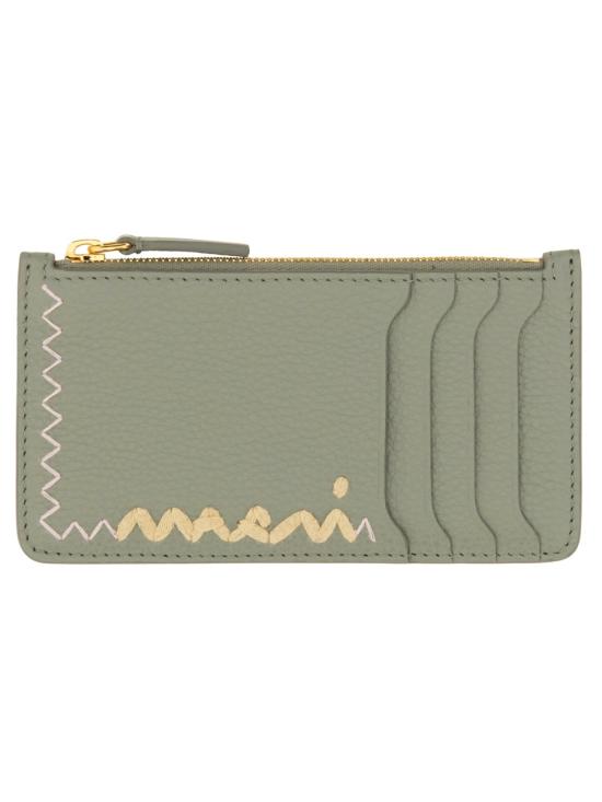 25SS 마르니 지갑 PFMO0111U3 GREEN