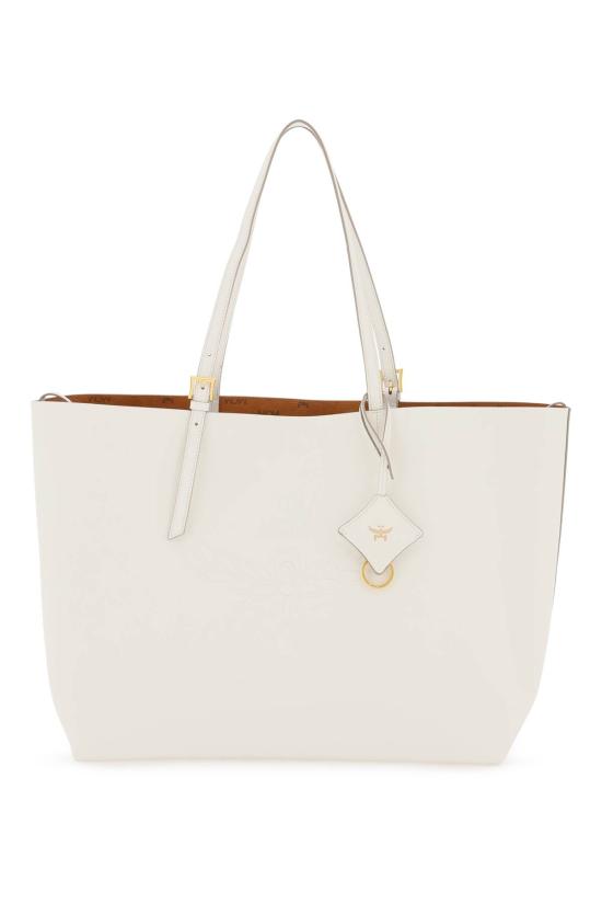  엠시엠 숄더백 MWPESAC05 WHITE - MCM