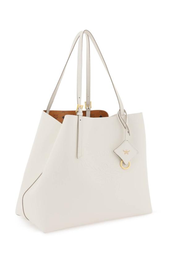 엠시엠 숄더백 MWPESAC05 WHITE - MCM