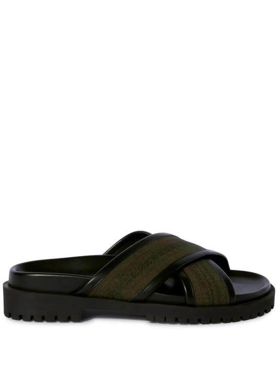  오프화이트 샌들 OMIH002S25FAB0015610 olive green