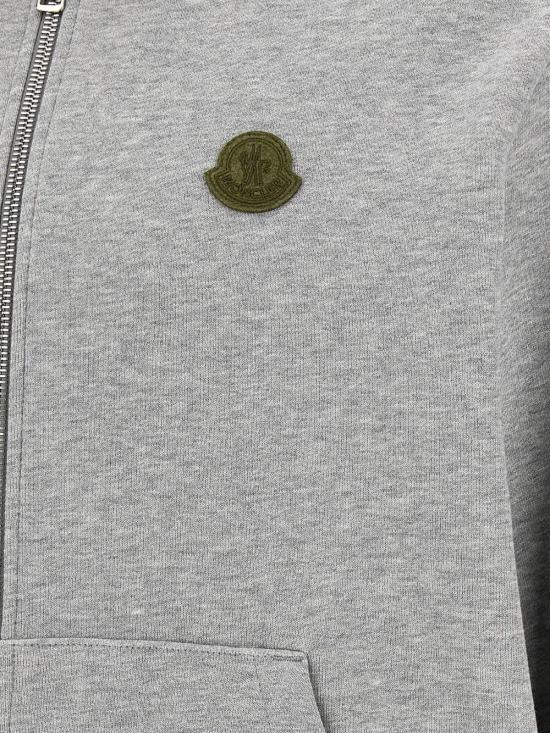  몽클레어 후드 티셔츠 K10918G0002389AEN grey - MONCLER