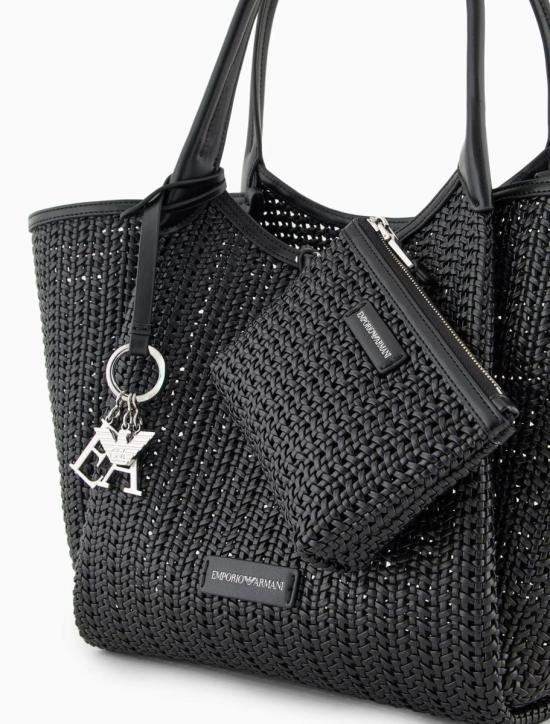 25SS 엠포리오 아르마니 토트백 EW001009AF14309UC001 Black - EMPORIO ARMANI