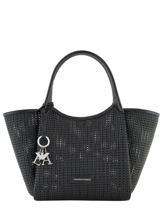 25SS 엠포리오 아르마니 토트백 EW001009AF14309UC001 Black