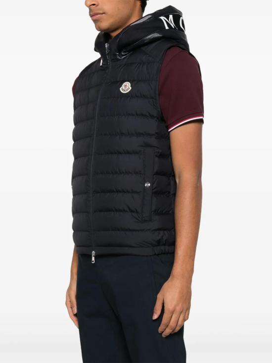  몽클레어 베스트 K10911A00151597YW midnight blue - MONCLER