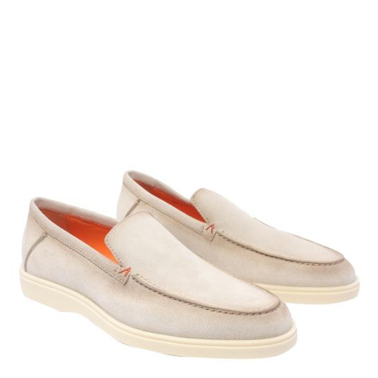 25SS 산토니 로퍼 MGDT17824TICBGEXE10 Beige - SANTONI