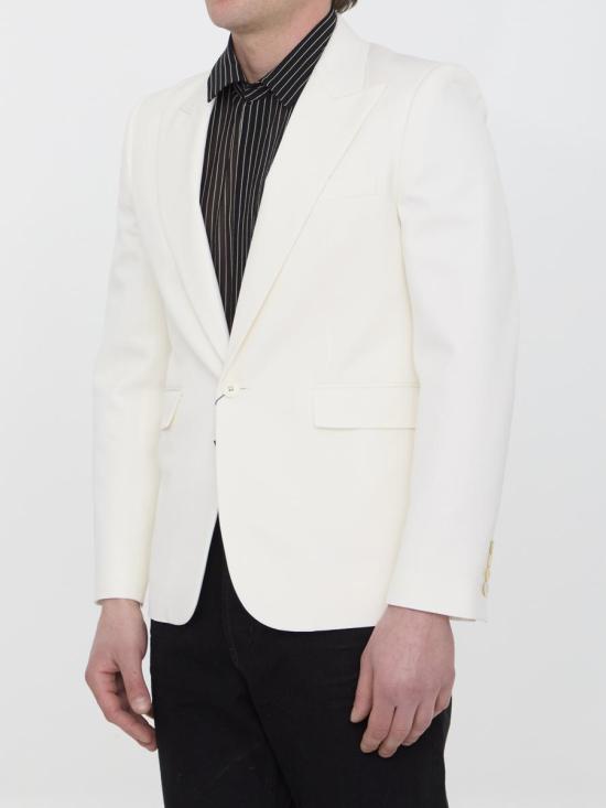  생로랑 자켓 6691638 782012 Y2H64 9601 WHITE - SAINT LAURENT