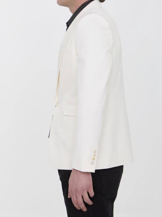  생로랑 자켓 6691638 782012 Y2H64 9601 WHITE - SAINT LAURENT