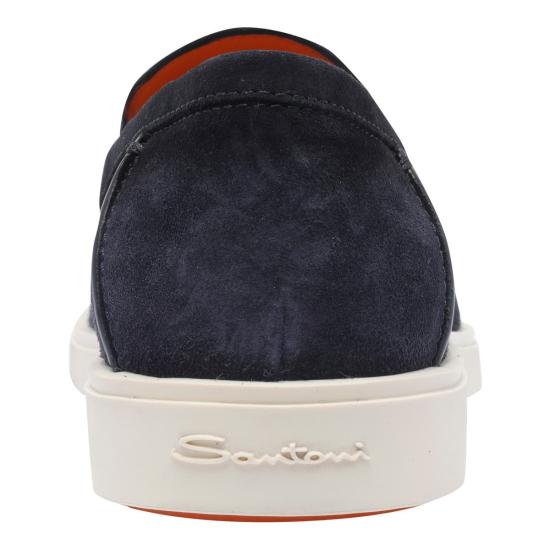 25SS 산토니 로퍼 MGDT17824TICBGEUXU60 BLUE - SANTONI