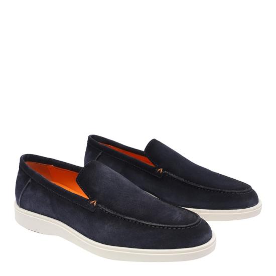 25SS 산토니 로퍼 MGDT17824TICBGEUXU60 BLUE - SANTONI