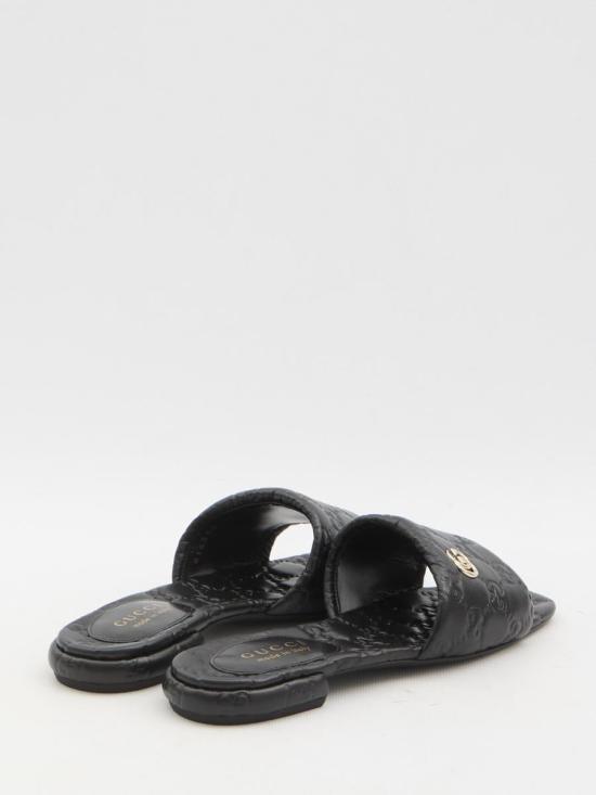 25SS 구찌 뮬/슬리퍼 33400553 816330 AAEA2 1000 Black - GUCCI