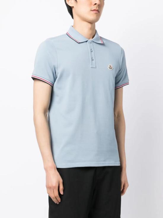  몽클레어 폴로 티셔츠 K10918A7030084556 blue - MONCLER