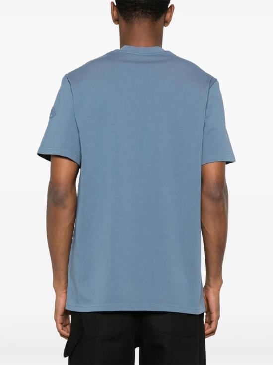  몽클레어 반팔 티셔츠 J20918C0000483927 blue - MONCLER