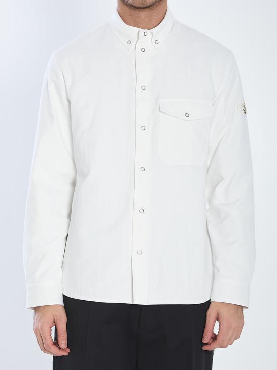 25SS 몽클레어 긴팔 셔츠 1563681 2F00002 M5271 001 WHITE