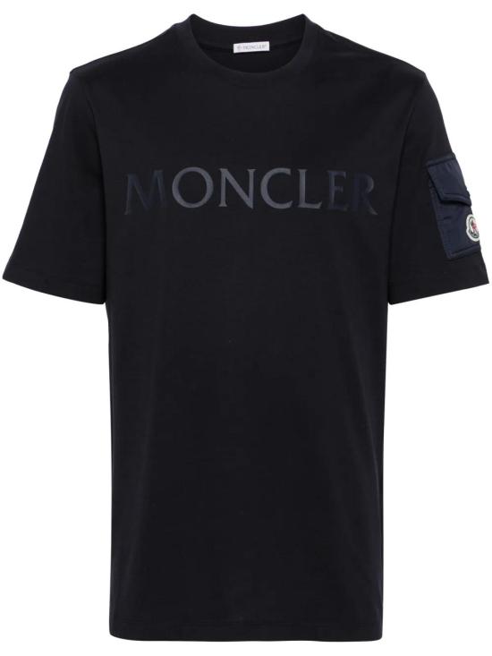  몽클레어 반팔 티셔츠 J20918C000238390T midnight blue