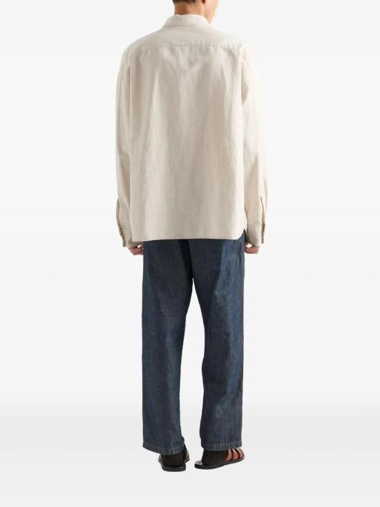  프라다 긴팔 셔츠 GEC105SOOO14J2 beige - PRADA