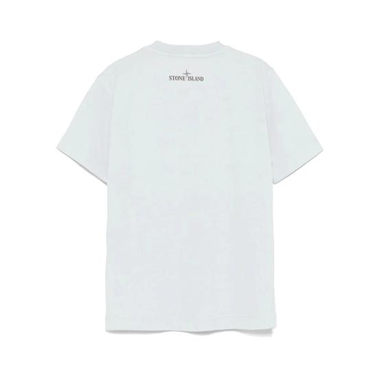 25SS [키즈] 스톤 아일랜드 티셔츠 K1S162100010S0128 V0001 BIANCO - STONE ISLAND