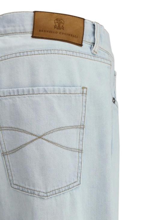  브루넬로 쿠치넬리 데님 팬츠 M0Z37O1090C1460 blue - BRUNELLO CUCINELLI