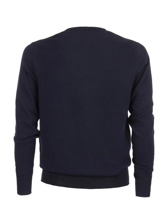 26SS 폴로 랄프로렌 포니 로고 자수 피마 코튼 스웨터 710684957 001 NAVY - POLO RALPH LAUREN