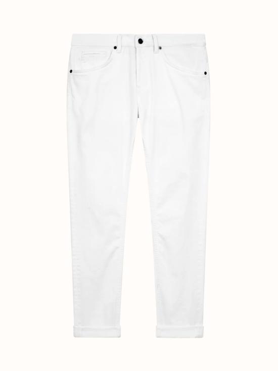  돈답 스트레이트 팬츠 UP232BS0030UPTD 000 BIANCO