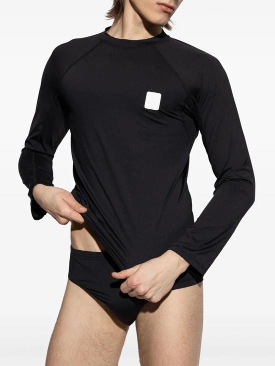  발망 스윔팬츠 BWM021560 black - BALMAIN