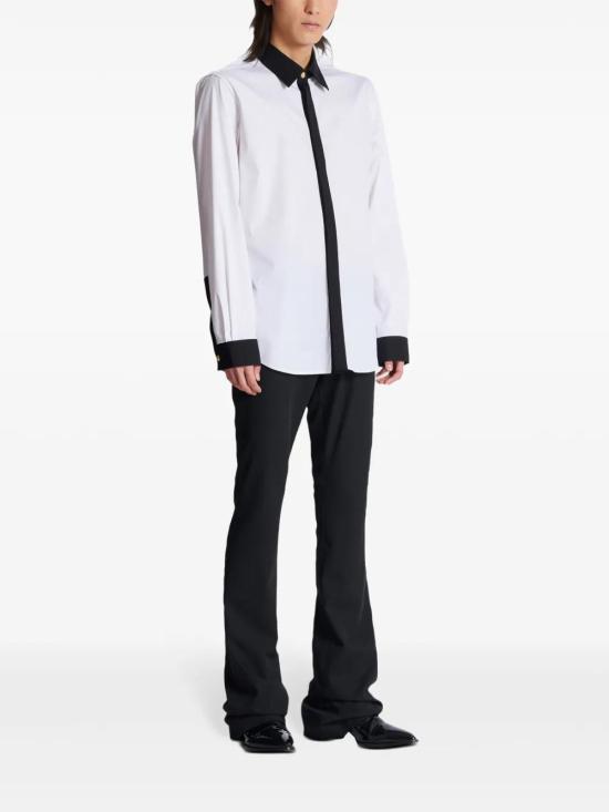  발망 긴팔 셔츠 EH1HS461CF43 - BALMAIN