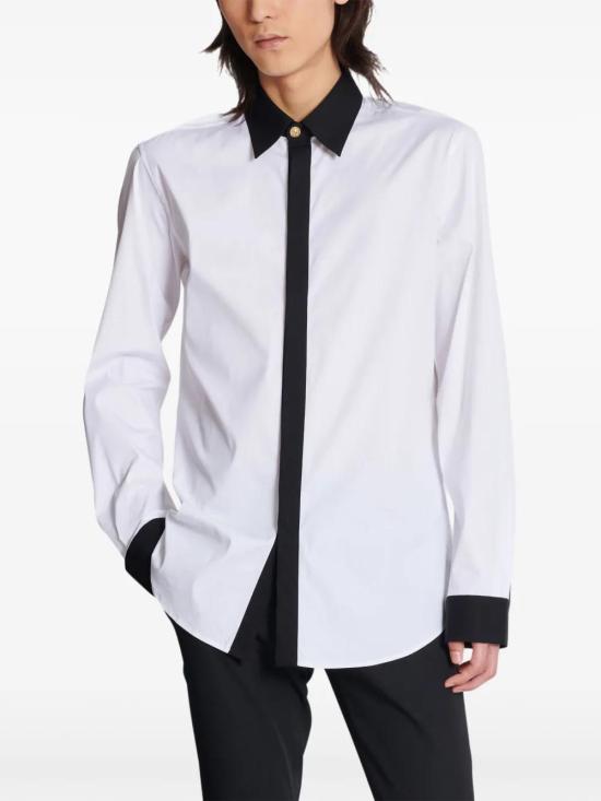  발망 긴팔 셔츠 EH1HS461CF43 - BALMAIN