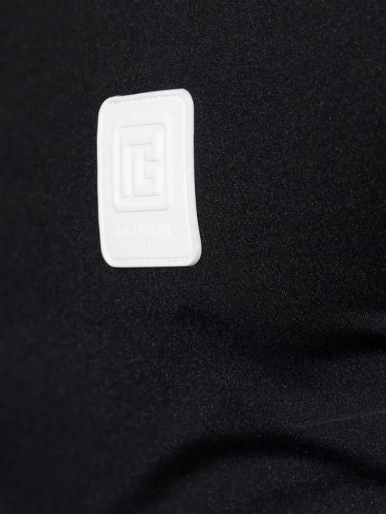  발망 반팔 티셔츠 BWM351560 black - BALMAIN