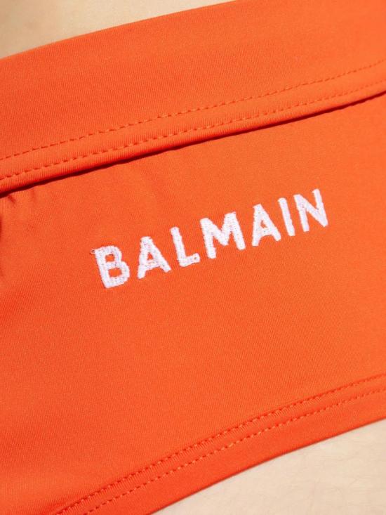  발망 스윔팬츠 BWB211570 orange - BALMAIN