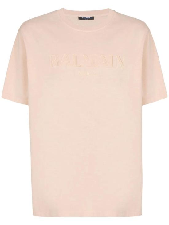  발망 반팔 티셔츠 DH1EG010BC72 beige