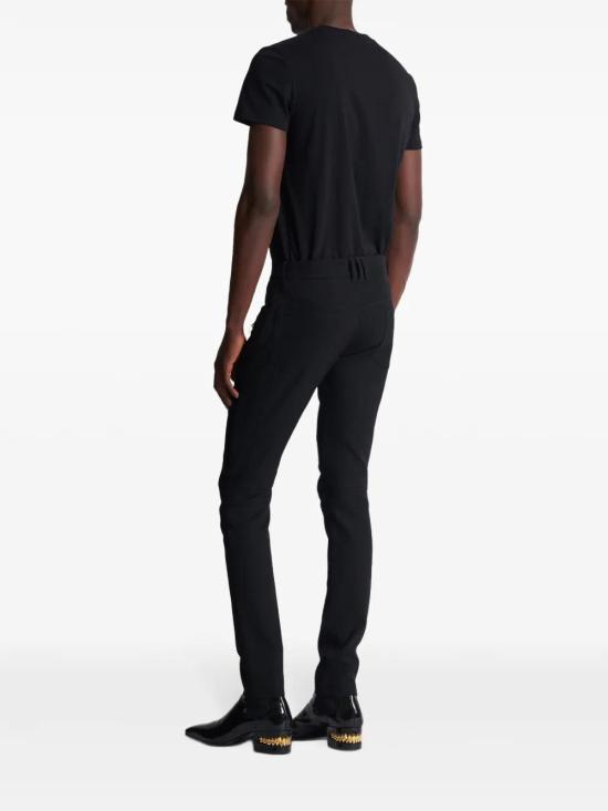  발망 스트레이트 팬츠 DH0PM060WB010PA - BALMAIN