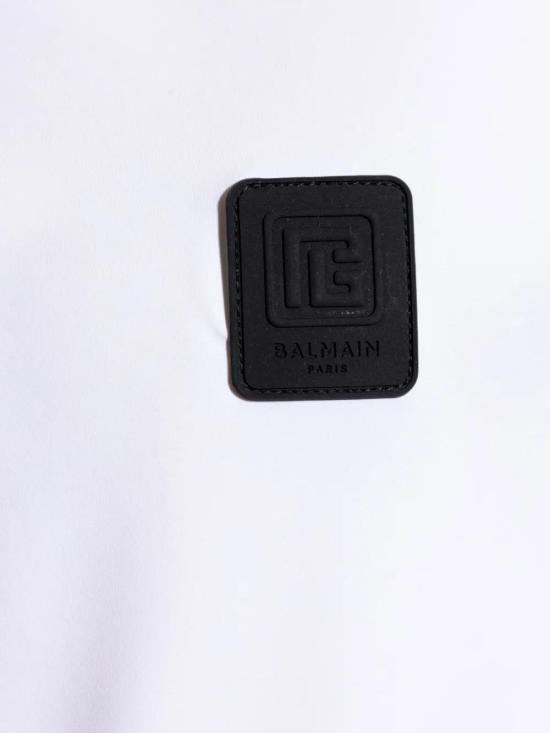  발망 반팔 티셔츠 BWM351560 white - BALMAIN