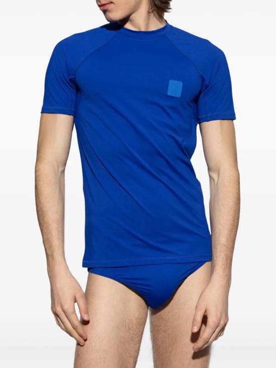  발망 반팔 티셔츠 BWM351560 cobalt - BALMAIN