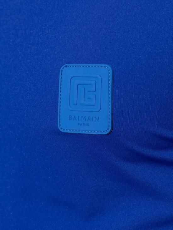  발망 반팔 티셔츠 BWM351560 cobalt - BALMAIN