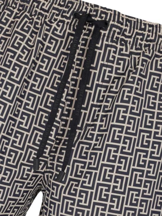  발망 스윔팬츠 BWB641500 black - BALMAIN