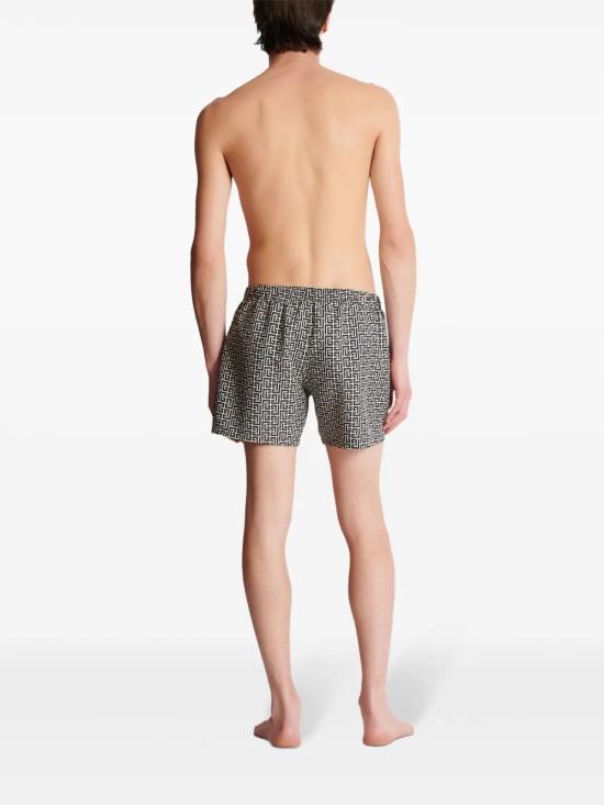  발망 스윔팬츠 BWB641500 black - BALMAIN