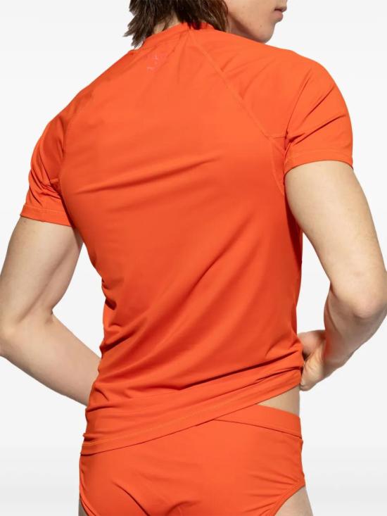  발망 반팔 티셔츠 BWM351570 orange - BALMAIN