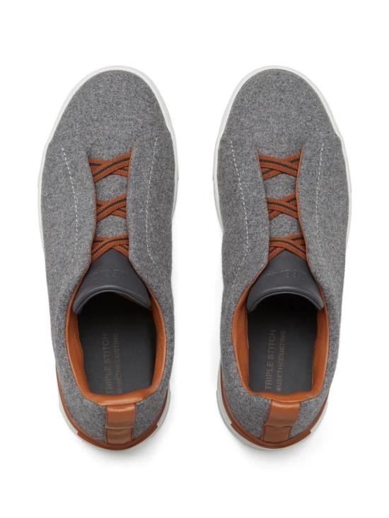  에르메네질도제냐 스니커즈 LHUTES5005Z grey - ERMENEGILDO ZEGNA