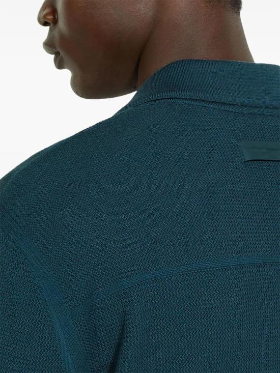  에르메네질도제냐 긴팔 셔츠 UFM23A9FCT145 teal - ERMENEGILDO ZEGNA