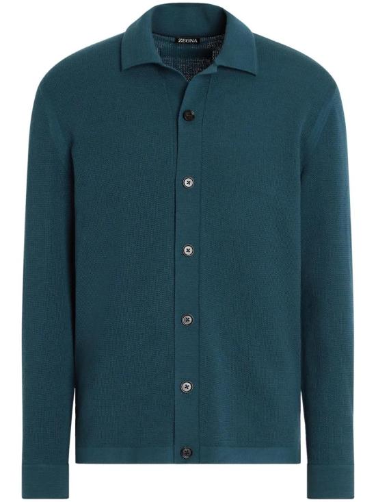  에르메네질도제냐 긴팔 셔츠 UFM23A9FCT145 teal