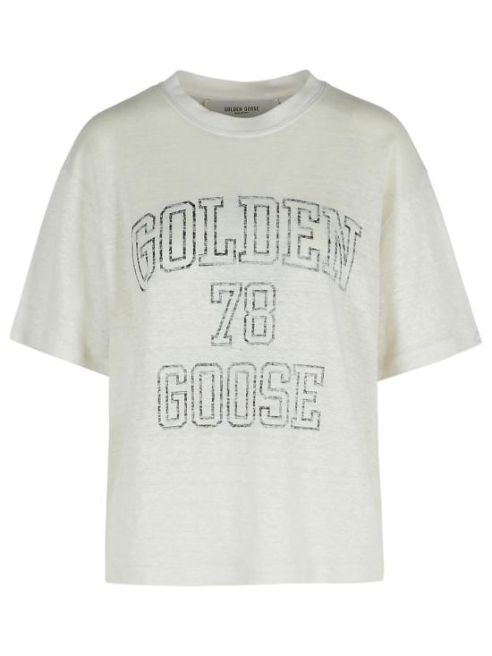 25SS 골든구스 반팔 티셔츠 GWP01874 P00189111421 White