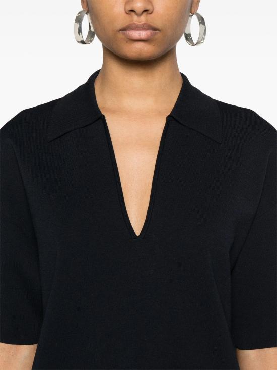 25SS 파로쉬 미디 원피스 D550892ROMA25 012 BLU - PAROSH