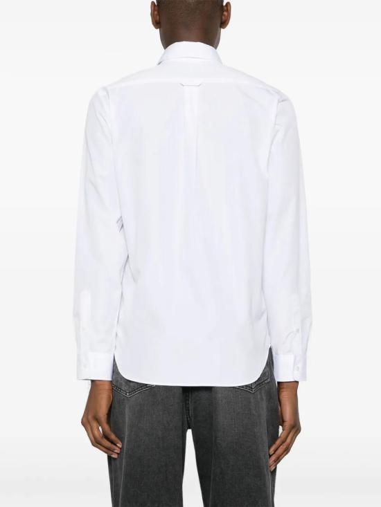  메종키츠네 긴팔 셔츠 MM00409WC0026 white - MAISON KITSUNE